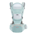 Canguru Ergonômico Multifuncional com Banquinho de Apoio | De Recém-nascido a Toddler