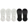 Chaussettes invisibles en dentelle pour femmes, antidérapantes, courtes, respirantes, en coton et silicone, pour l'été