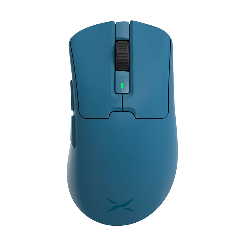 Souris de jeu Delux M900Pro | 8000 Hz | Capteur PAW3395 | Sans fil | 63 g ultra léger | Station d'accueil magnétique | RGB ergonomique pour main droite | Joueur sur PC