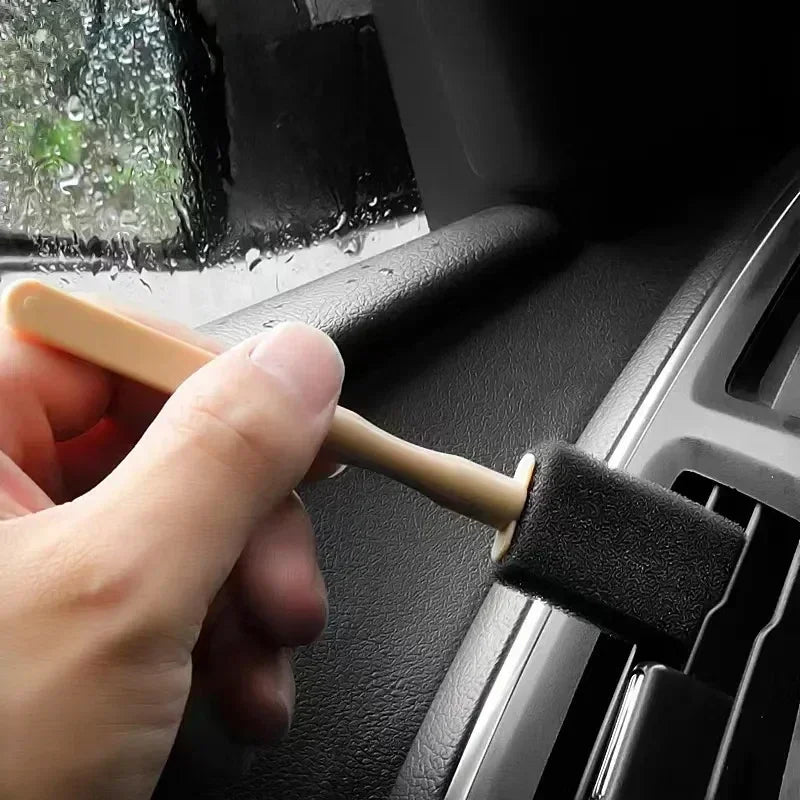 Mini Cleaning Brush with Sponge Head – Multipurpose Tool for Cars, Home and Office | Compact, Efficient and Easy to Use