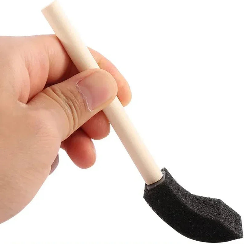 Mini Cleaning Brush with Sponge Head – Multipurpose Tool for Cars, Home and Office | Compact, Efficient and Easy to Use