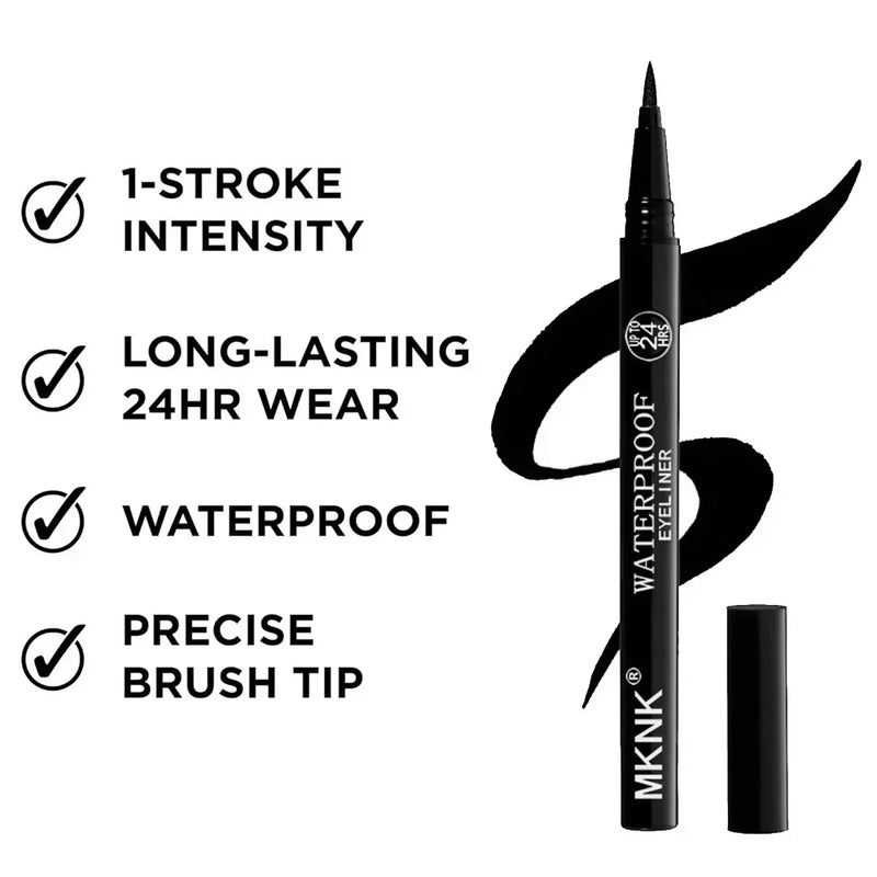 Matte Liquid Eyeliner Pencil – Quick-Drying, Long-Lasting, Smudge-Proof, Waterproof | Precise Makeup for Intense Eyes 