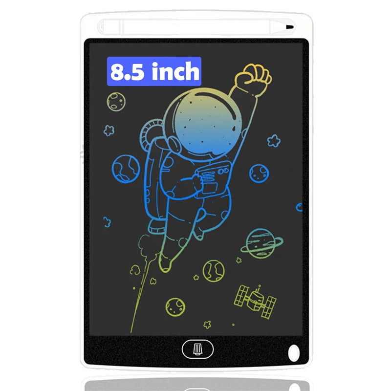Tablette d'écriture LCD Efes 8,5" 10" 12" pour enfants – Jouet éducatif électronique pour dessiner, peindre et écrire