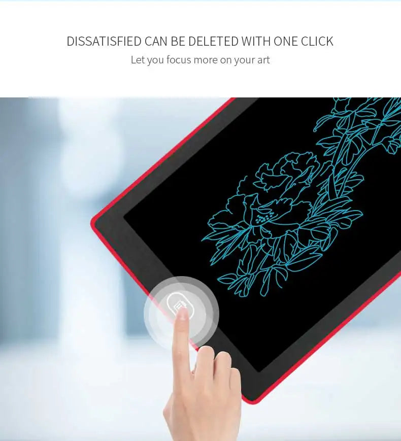 Tablette d'écriture LCD Efes 8,5" 10" 12" pour enfants – Jouet éducatif électronique pour dessiner, peindre et écrire