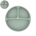 Ensemble en silicone pour enfants : assiette, cuillère à riz et bol avec ventouse et design amusant