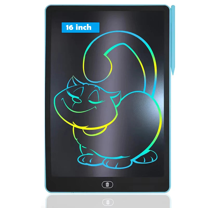Tablette d'écriture LCD Efes 8,5" 10" 12" pour enfants – Jouet éducatif électronique pour dessiner, peindre et écrire