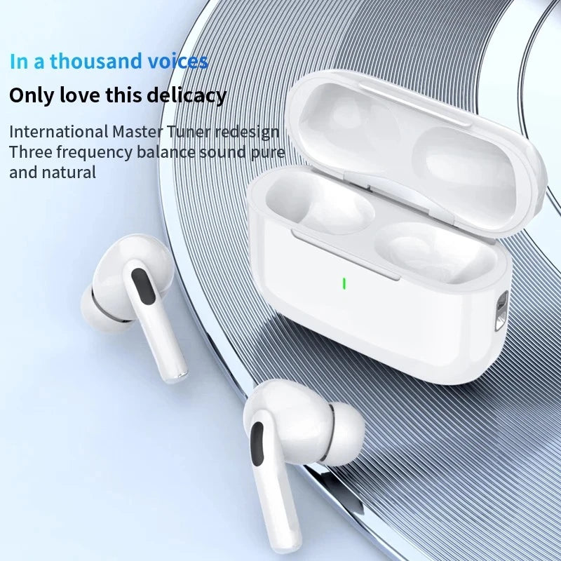 Fone Bluetooth Original AR Pro | Bluetooth 5.3 | Estilo AirPods | Para iPhone, Xiaomi, Android | Ideal para Música e Jogos