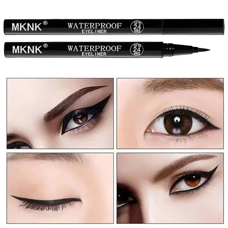 Matte Liquid Eyeliner Pencil – Quick-Drying, Long-Lasting, Smudge-Proof, Waterproof | Precise Makeup for Intense Eyes 