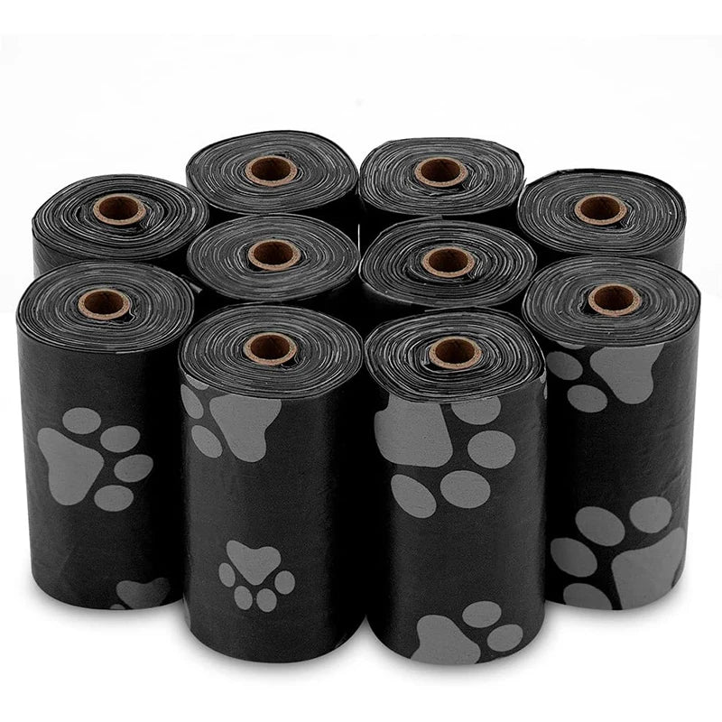 120 Rolos de Sacos para Fezes de Cachorro – 15 Sacos por Rolo – Coleta Higiênica ao Ar Livre – Refil para Higiene Pet