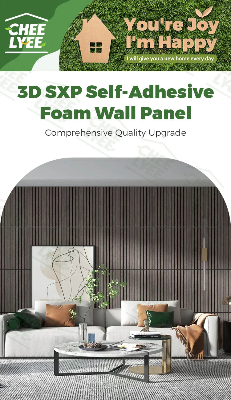 Panneau mural 3D autocollant | Adhésif en mousse SXP Peel and Stick | Facile à appliquer, idéal pour le plafond, le salon et le bricolage