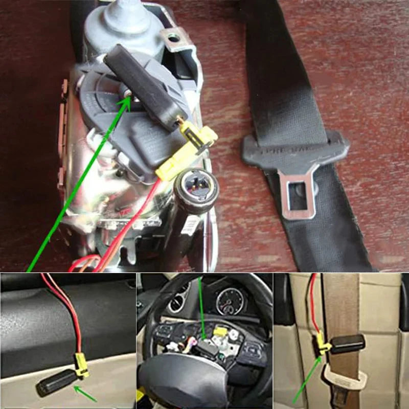 Simulador de Airbag Automotivo Universal SRS – Emulador Resistor Bypass para Diagnóstico e Teste de Luz de Airbag