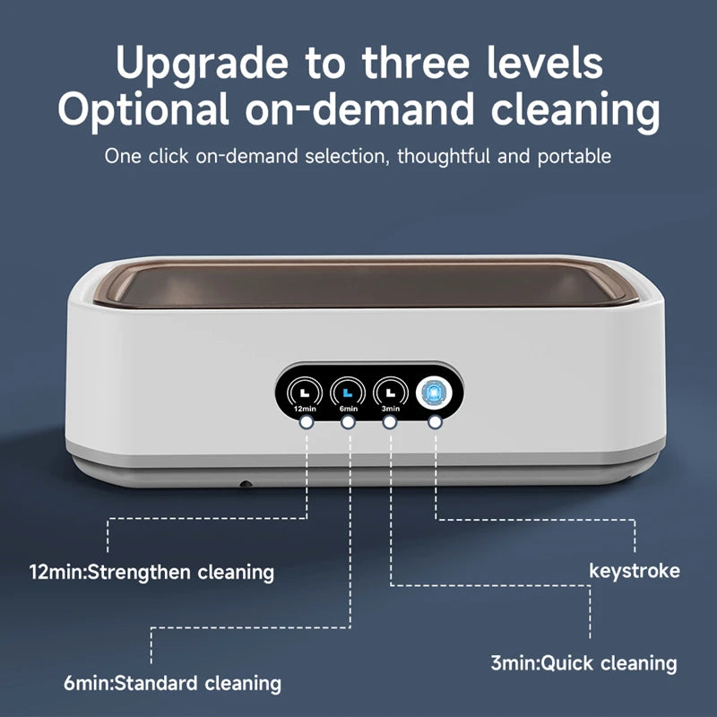 Xiaomi Mijia Ultrasonic Cleaner 650ml – Cleaning Jewelry, Glasses and Watches