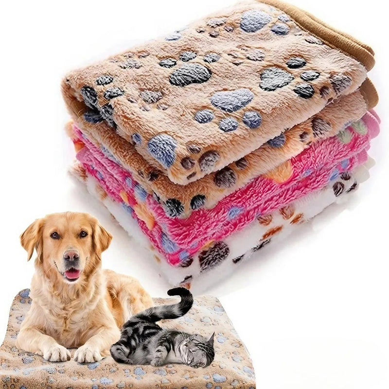 Couverture douce et moelleuse pour animaux de compagnie – Motif dessin animé mignon pour chiens et chats