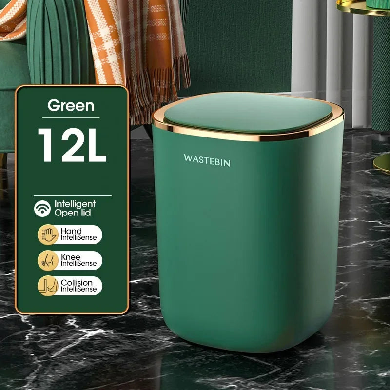 Smart Sensor Trash Can – 12L