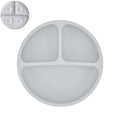 Ensemble en silicone pour enfants : assiette, cuillère à riz et bol avec ventouse et design amusant