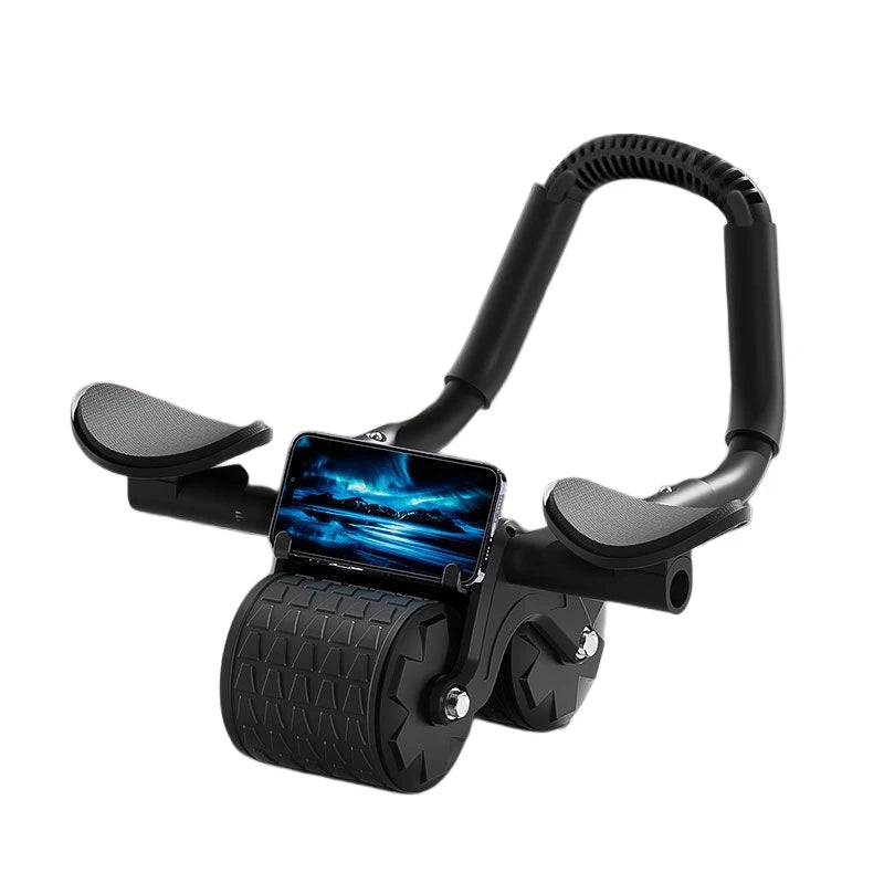 Roue abdominale avec support de coude et compteur numérique Recoil Fitness automatique