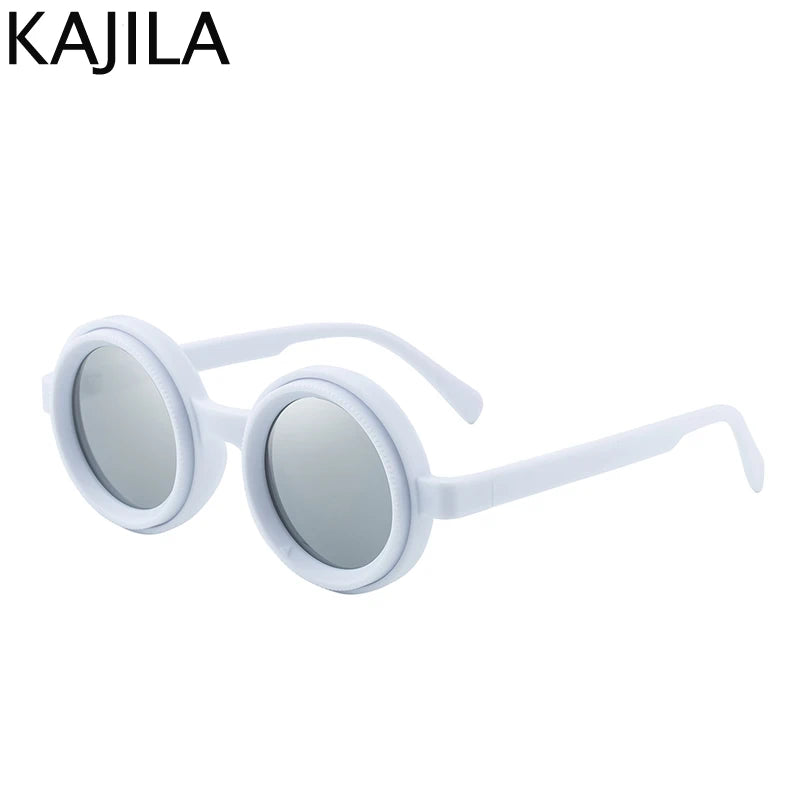 Óculos de Sol Steampunk Redondo ND9 Ajustável e Polarizado - Perfeito para Pesca, Dirigir e Proteção UV400