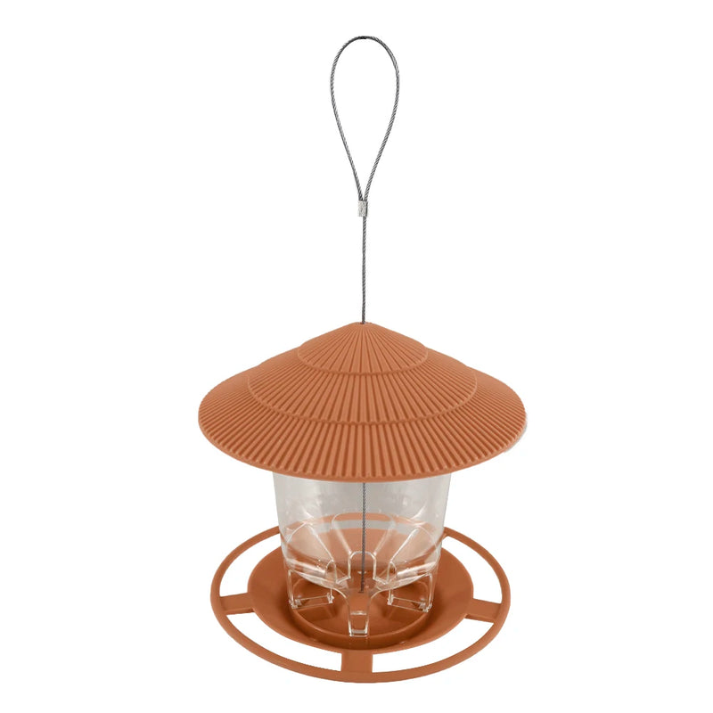 Comedouro Automático para Pássaros – Suspenso com Múltiplos Furos para Alimentos e Sementes