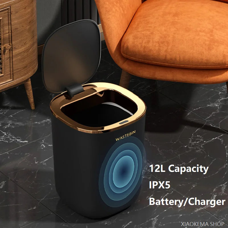 Smart Sensor Trash Can – 12L
