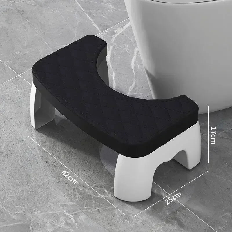 Banquinho Ergonômico Impermeável para Vaso Sanitário – Adultos, Crianças, Gestantes e Idosos