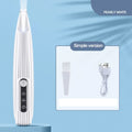 Aparador de Pelos para Patas com Luz LED – À Prova d’Água, Tela Digital e Lâmina Larga de 18mm – Ideal para Higiene Pet Profissional