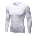 Blusa Segunda Pele Masculina Térmica – Manga Longa, Ajuste Justo, Elástica e de Secagem Rápida para Treinos no Frio