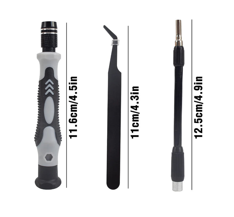 115 in 1 Precision Screwdriver Kit — Professional Set for Electronics Repair, PC, Cell Phone, Laptop, MacBook and More