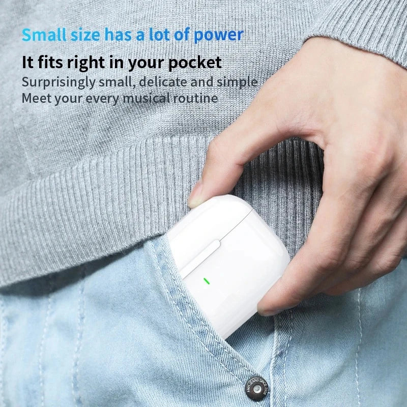 Fone Bluetooth Original AR Pro | Bluetooth 5.3 | Estilo AirPods | Para iPhone, Xiaomi, Android | Ideal para Música e Jogos