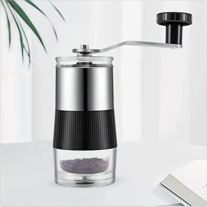 Moedor de Café Manual Portátil em Aço Inox com Lâmina de Cerâmica – Ajuste de Moagem