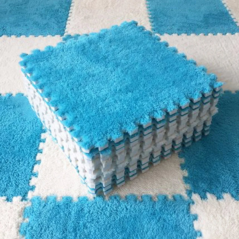 Tapis en peluche douce pour enfants | Tapis puzzle EVA pour bébés | Confort et sécurité dans le jeu