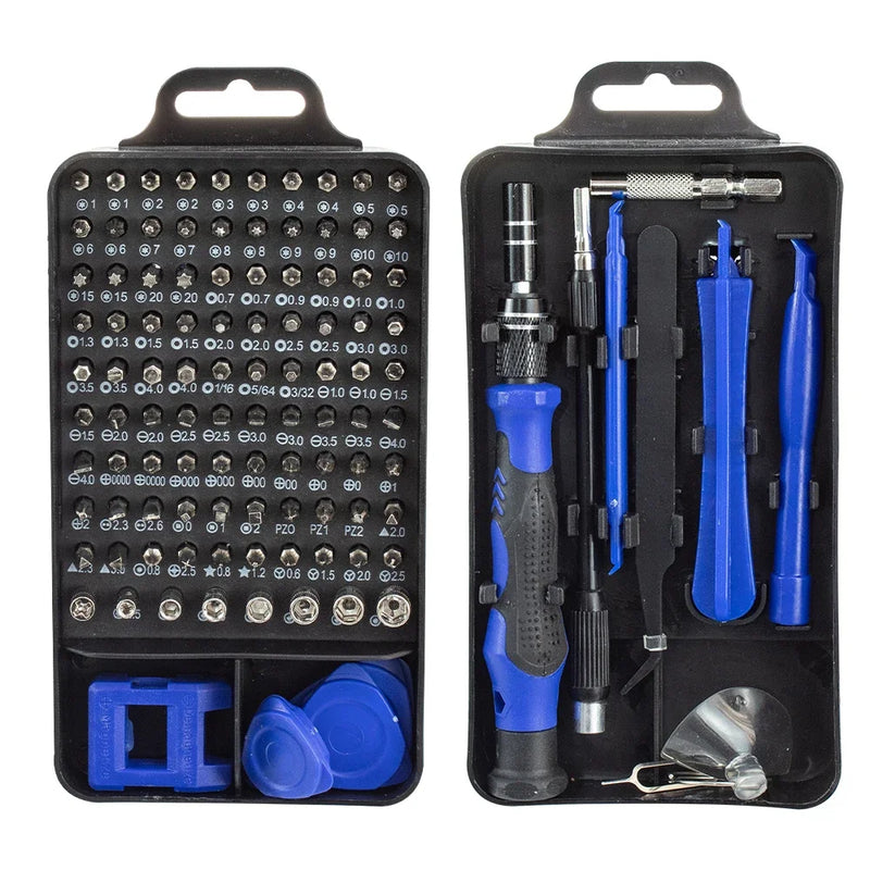 115 in 1 Precision Screwdriver Kit — Professional Set for Electronics Repair, PC, Cell Phone, Laptop, MacBook and More