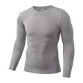 Blusa Segunda Pele Masculina Térmica – Manga Longa, Ajuste Justo, Elástica e de Secagem Rápida para Treinos no Frio