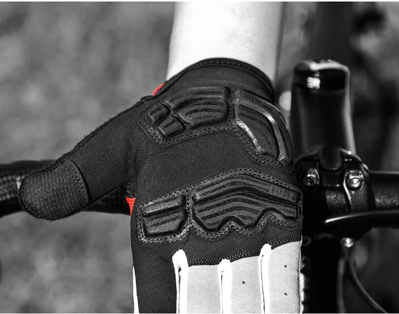 Gants de cyclisme IF239 avec coussinet en gel de 5 mm – Microfibre antidérapante, tissu respirant et fermeture réglable | VTT, Vitesse et Urbain