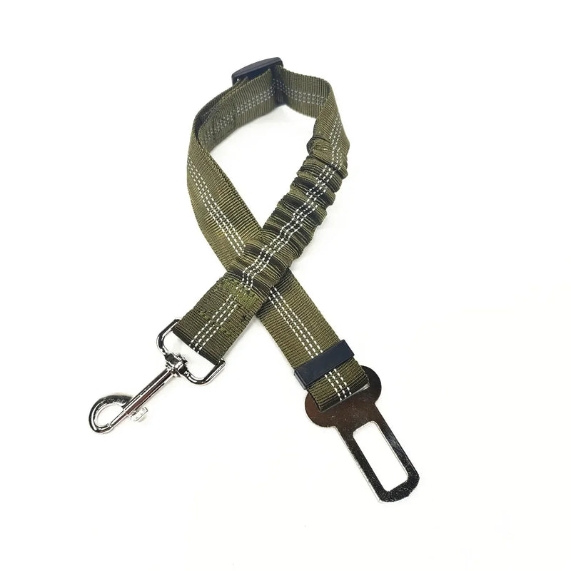 Ceinture de sécurité réglable pour chien et chat – Clip de véhicule | Guide de connexion rapide pour un transport en toute sécurité