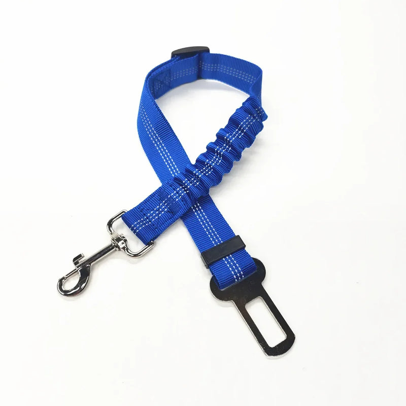 Ceinture de sécurité réglable pour chien et chat – Clip de véhicule | Guide de connexion rapide pour un transport en toute sécurité