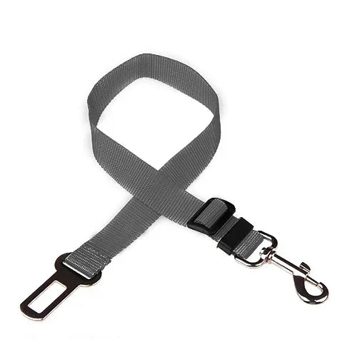 Ceinture de sécurité réglable pour chien et chat – Clip de véhicule | Guide de connexion rapide pour un transport en toute sécurité