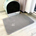 Tapis de litière pour chat – Grand, double couche, EVA imperméable | Collecteur de sable pour bac à litière