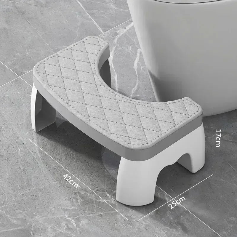 Banquinho Ergonômico Impermeável para Vaso Sanitário – Adultos, Crianças, Gestantes e Idosos