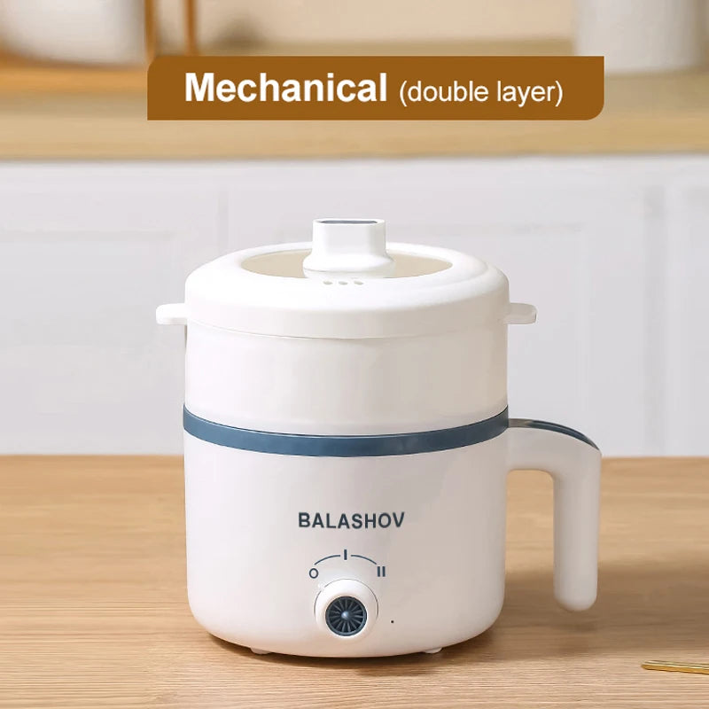 Mini Electric Rice Cooker 600W 220V – Compact, Multifunctional and Easy to Clean