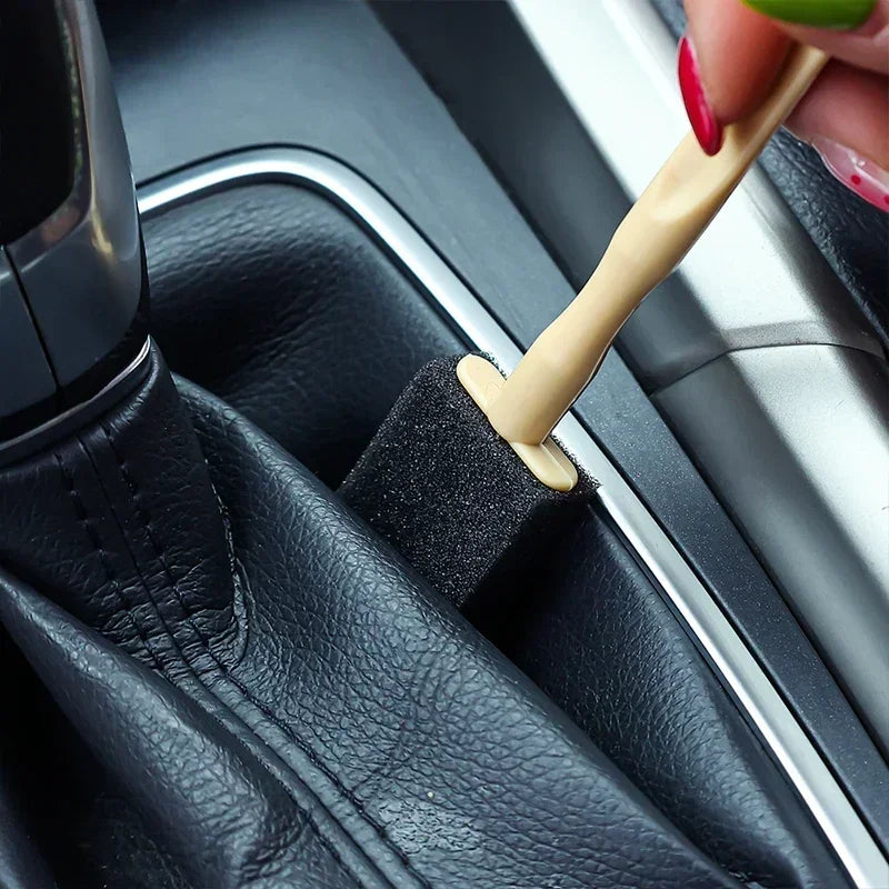 Mini Cleaning Brush with Sponge Head – Multipurpose Tool for Cars, Home and Office | Compact, Efficient and Easy to Use