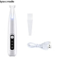 Aparador de Pelos para Patas com Luz LED – À Prova d’Água, Tela Digital e Lâmina Larga de 18mm – Ideal para Higiene Pet Profissional