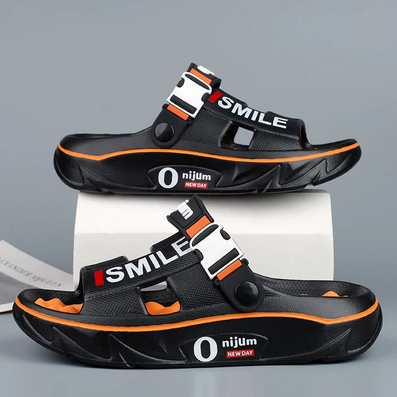 Novo Chinelo  de Massagem: Sandálias Confortáveis para Uso Interno e Externo, Slides Macios, Tamancos, Sapatos Casuais e Chinelos Unissex