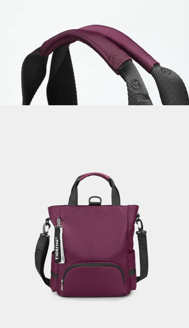 Kit 3 en 1 pour femme : sac à dos, sac à bandoulière et sac à main | Léger, élégant et polyvalent pour l'école, le collège ou la vie quotidienne