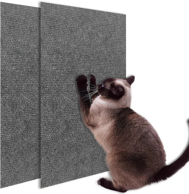 Autocollant anti-rayures pour chat – Autocollant pour canapé et mur | Découpable, renforcé par des clous