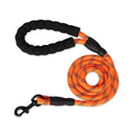 Guia Resistente para Cães – Coleira com Faixa Refletiva para Cães Pequenos, Médios e Grandes – Ideal para Puxar e Caminha