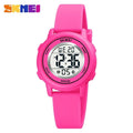 Montre LED colorée pour enfants SKMEI 1721 – Étanche, alarme et style sportif !