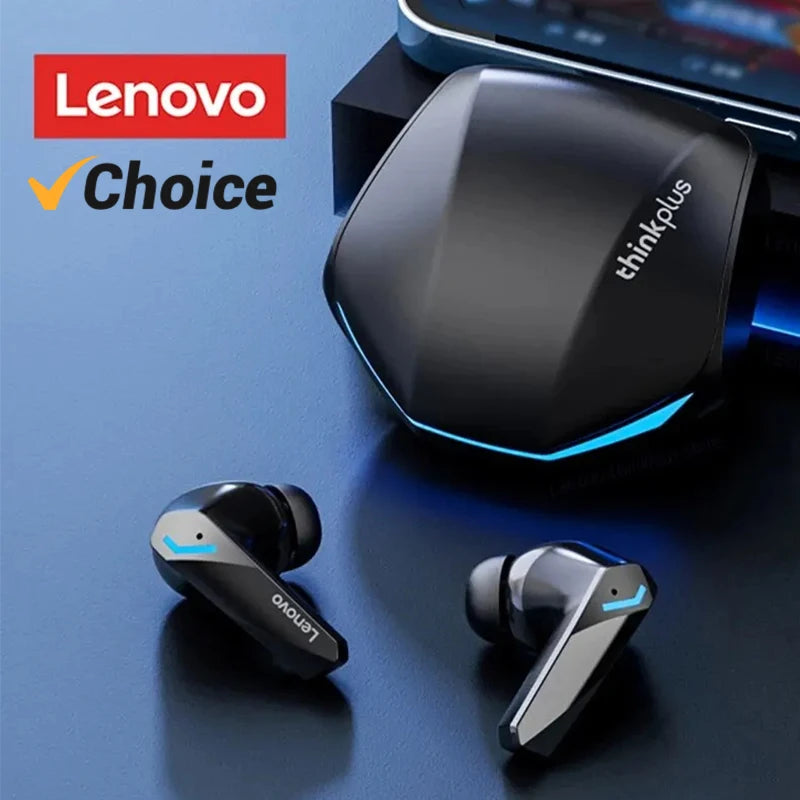 Fones de Ouvido Gamer Lenovo GM2 Pro - Bluetooth 5.3, Modo Duplo, Chamada HD e Redução de Ruído