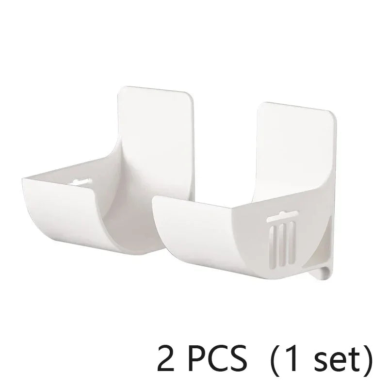 Suporte de Parede para Sacos e Filme PVC – Kit 2 ou 4 Peças, Organizador Prático para Cozinha e Banheiro