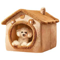 Cama Quentinha para Cães e Gatos – Lavável, Almofada Removível, Uso Interno – Para Todas as Estações – Ideal para Pets Pequenos e Médios