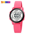 Montre LED colorée pour enfants SKMEI 1721 – Étanche, alarme et style sportif !